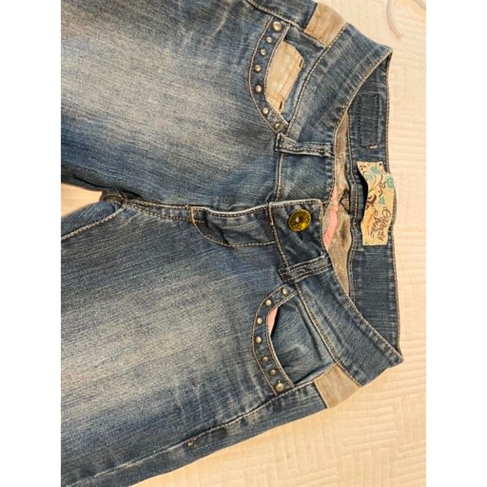 Celebrity Pink Ladies Jeans Denim Size 5 Jr. Steampunk, Y2K